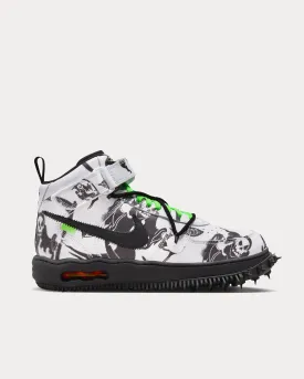 Air Force 1 Mid 'Grim Reaper' White / Black Mid Top Sneakers