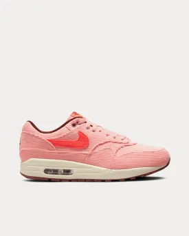 Air Max 1 Coral Stardust Corduroy Low Top Sneakers