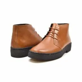 British Walkers Playboy Original High Top Men's Cognac Leather