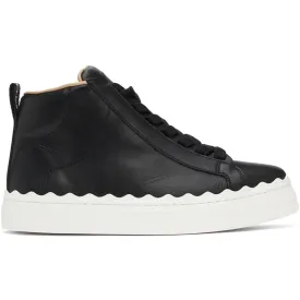 ChloÃ© Black Lauren High-Top Sneakers