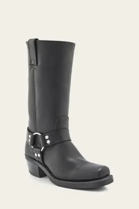 FRYE HARNESS 12R TALL LEATHER BOOTS