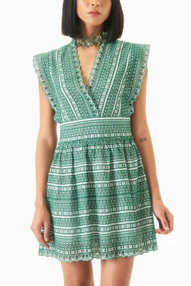 Green Celine Dress