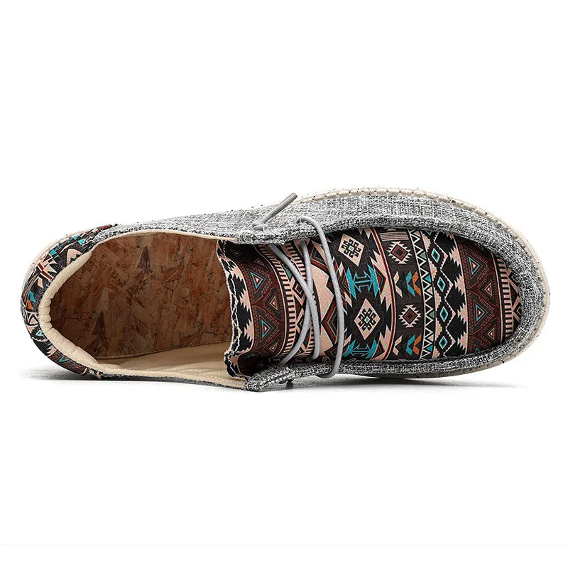 Men's Slip-On Canvas Casual Flats Shoes (In Stock)