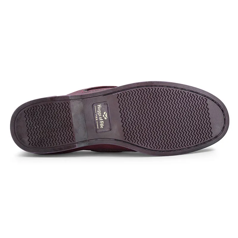 Mull Ladies Deck Shoe in Merlot
