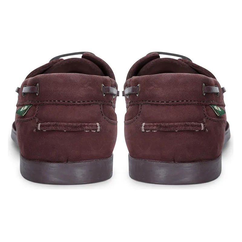 Mull Ladies Deck Shoe in Merlot