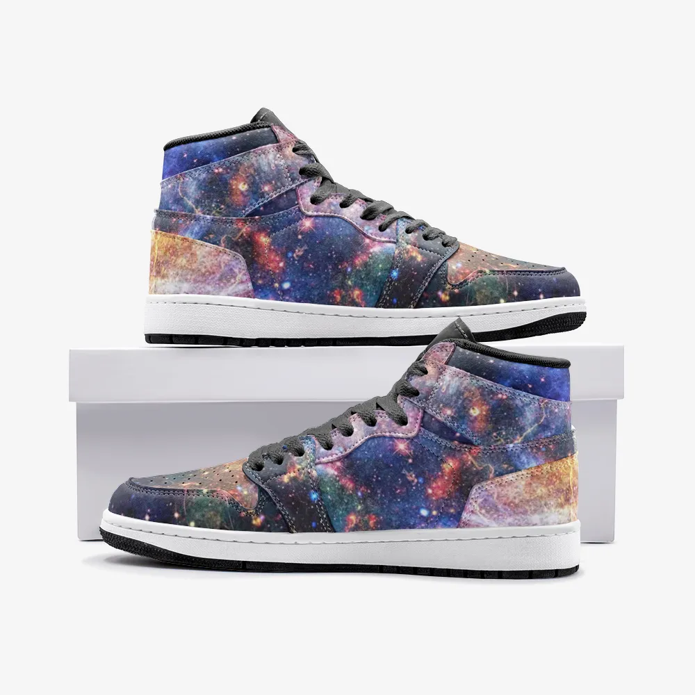 Niari's Shadow Psychedelic Full-Style High-Top Sneakers
