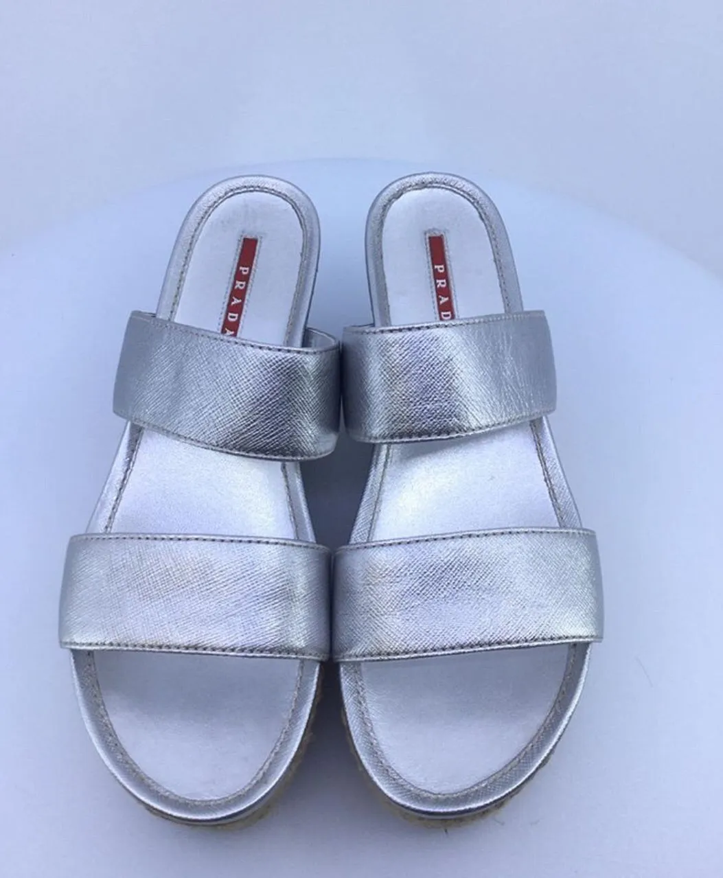 PRADA PLATFORM ESPADRILLS