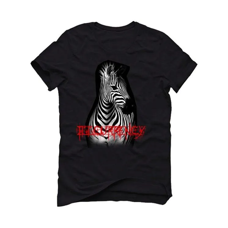 Quartersnacks x Nike SB Dunk Black T-Shirt (Zebra)