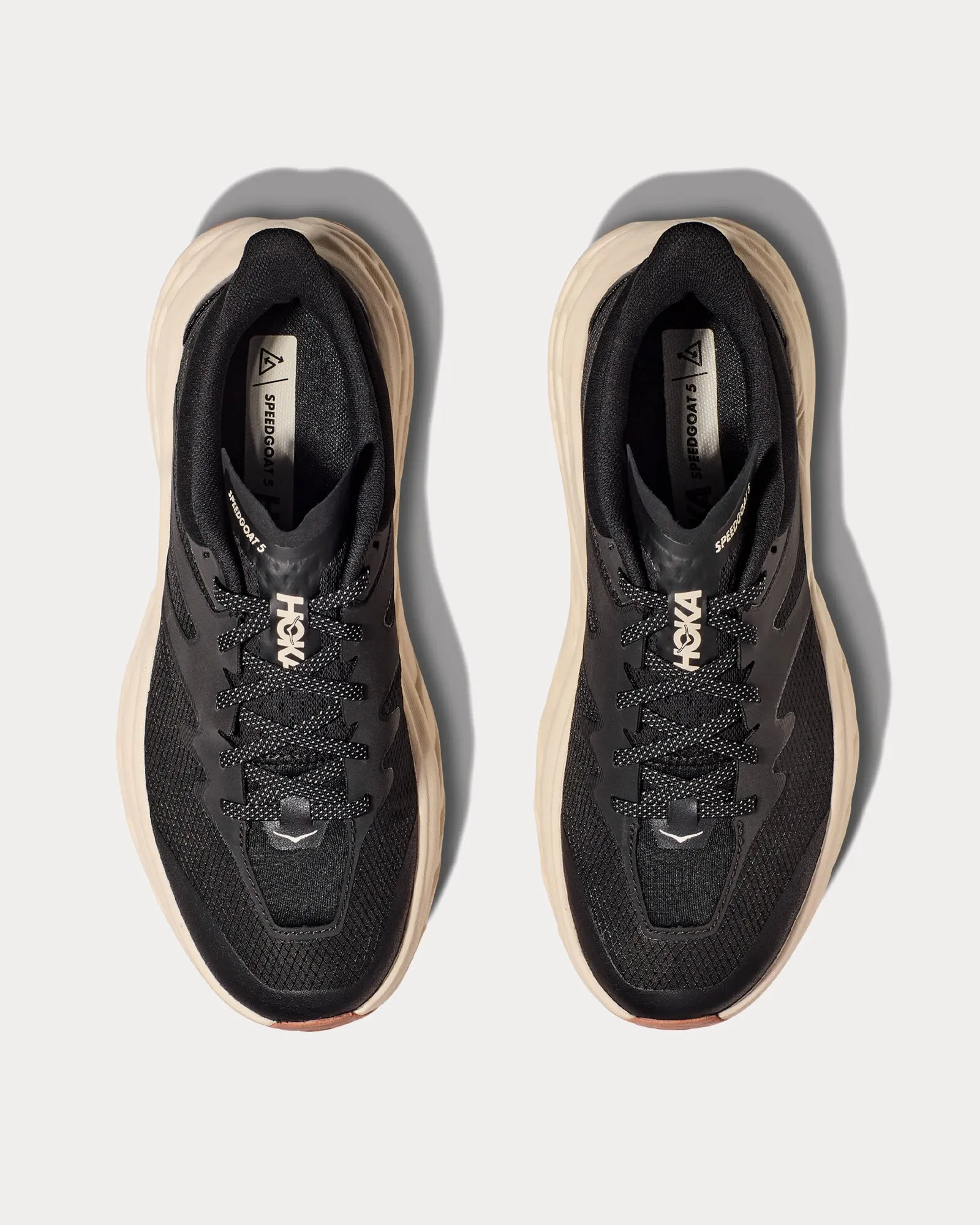 Stealth/Tech Speedgoat 5 Black / Alabaster Running Shoes